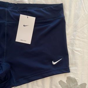 NWT Nike Volleyball Navy Spandex Size Large